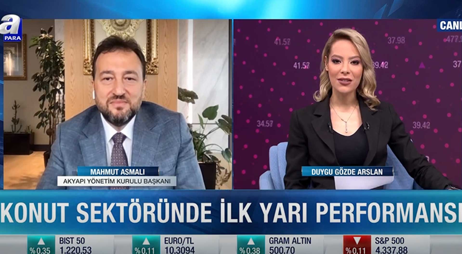 Akyapı Mahmut Asmalı Röportaj - A Para Gayrimenkul Raporu